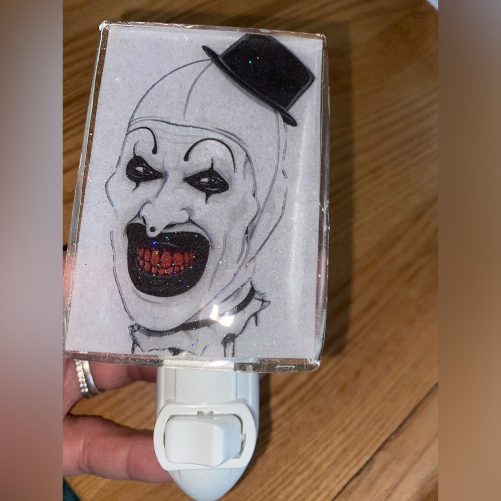 Handmade Art The Clown Nightlight